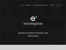 Tablet Screenshot of estrategistas.com